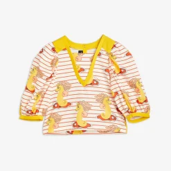 Unicorn Seahorse Woven Blouse
