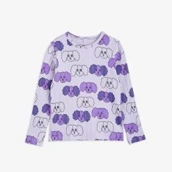 Upcycled Fluffy Dog Long Sleeve T-Shirt