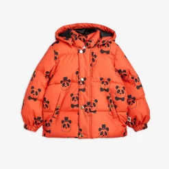 Upcycled Panda Puffer Jacket