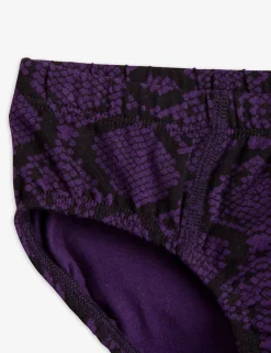 Upcycled Snakeskin Briefs