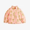 Winter Flowers Puffer Jacket