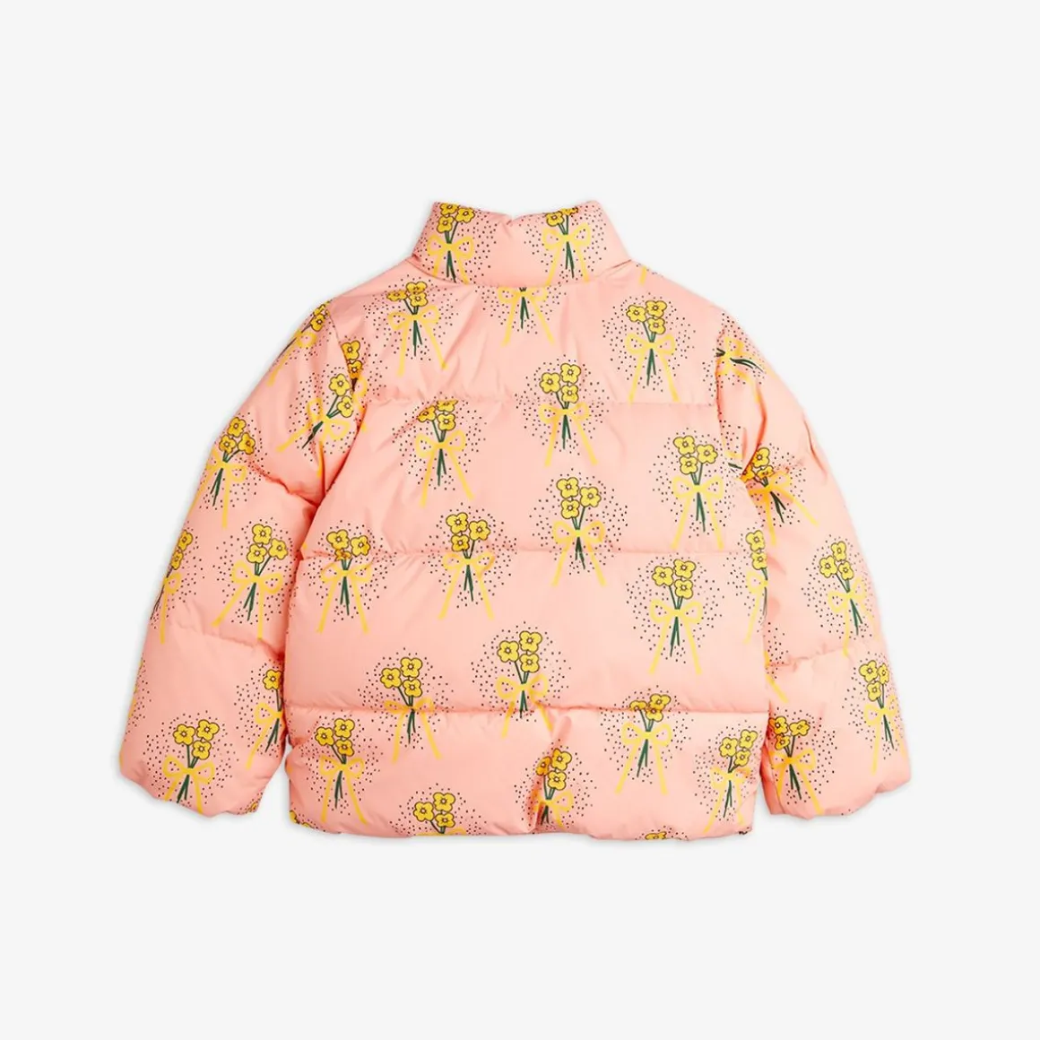 Winter Flowers Puffer Jacket