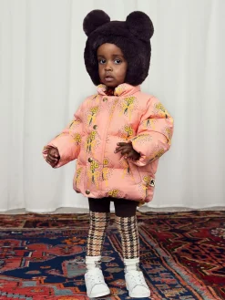 Winter Flowers Puffer Jacket